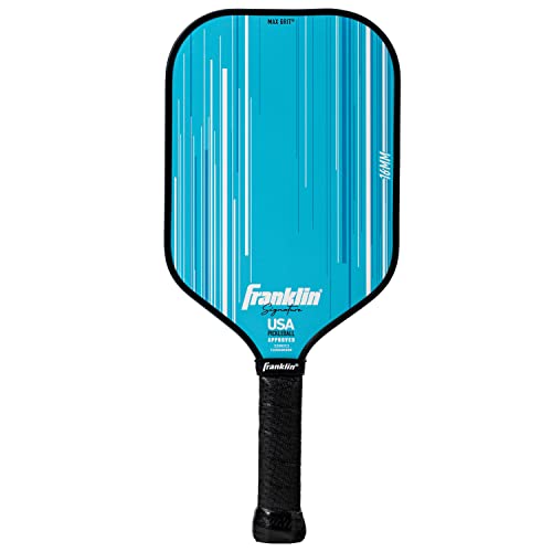 Franklin Sports Pro Pickleball Paddles - Signature Series Pro Pickleball Paddle with MaxGrit Surface - USA Pickleball (USAPA) Approved Tournament Pickleball Paddles - 13mm + 16mm Polypropylene Cores