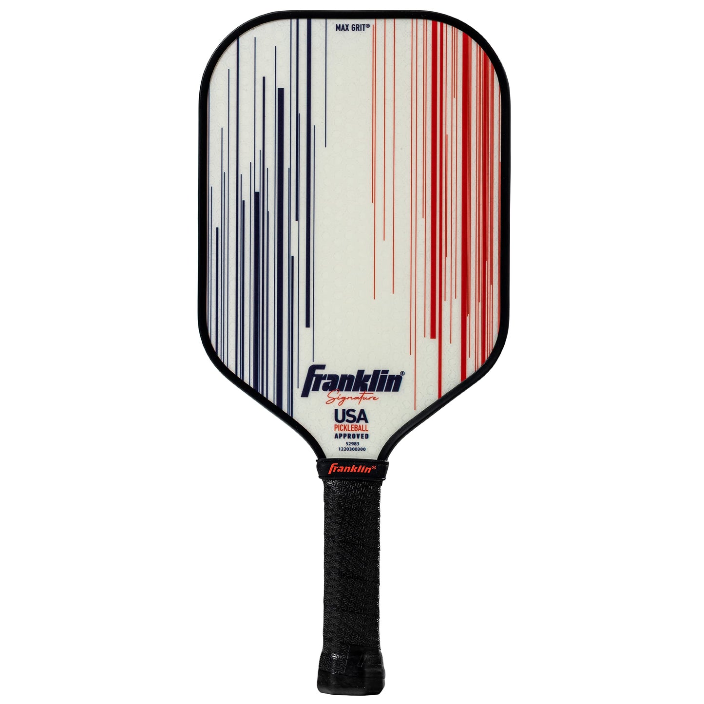 Franklin Sports Pro Pickleball Paddles - Signature Series Pro Pickleball Paddle with MaxGrit Surface - USA Pickleball (USAPA) Approved Tournament Pickleball Paddles - 13mm + 16mm Polypropylene Cores