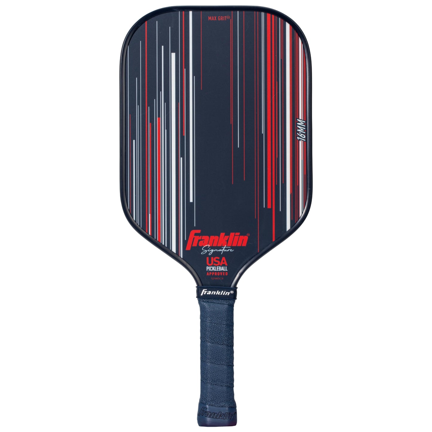 Franklin Sports Pro Pickleball Paddles - Signature Series Pro Pickleball Paddle with MaxGrit Surface - USA Pickleball (USAPA) Approved Tournament Pickleball Paddles - 13mm + 16mm Polypropylene Cores