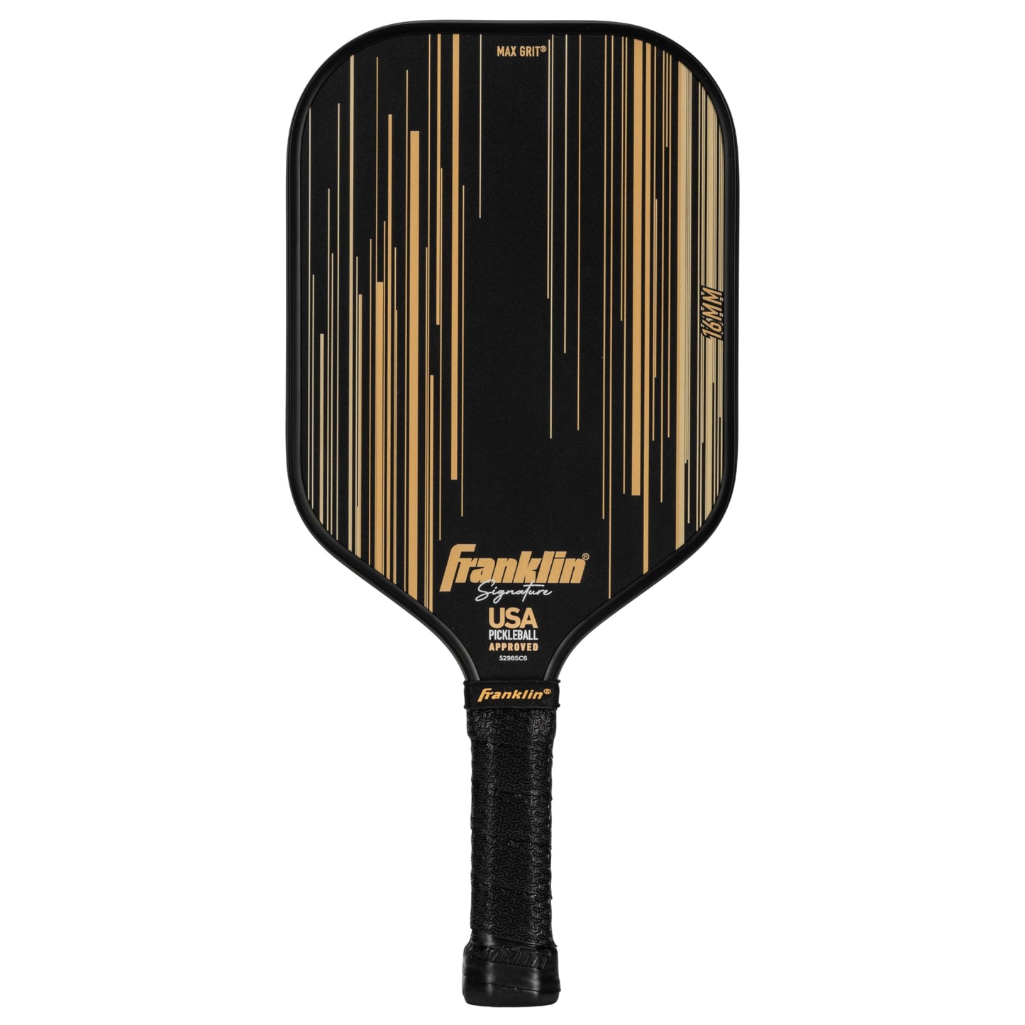 Franklin Sports Pro Pickleball Paddles - Signature Series Pro Pickleball Paddle with MaxGrit Surface - USA Pickleball (USAPA) Approved Tournament Pickleball Paddles - 13mm + 16mm Polypropylene Cores