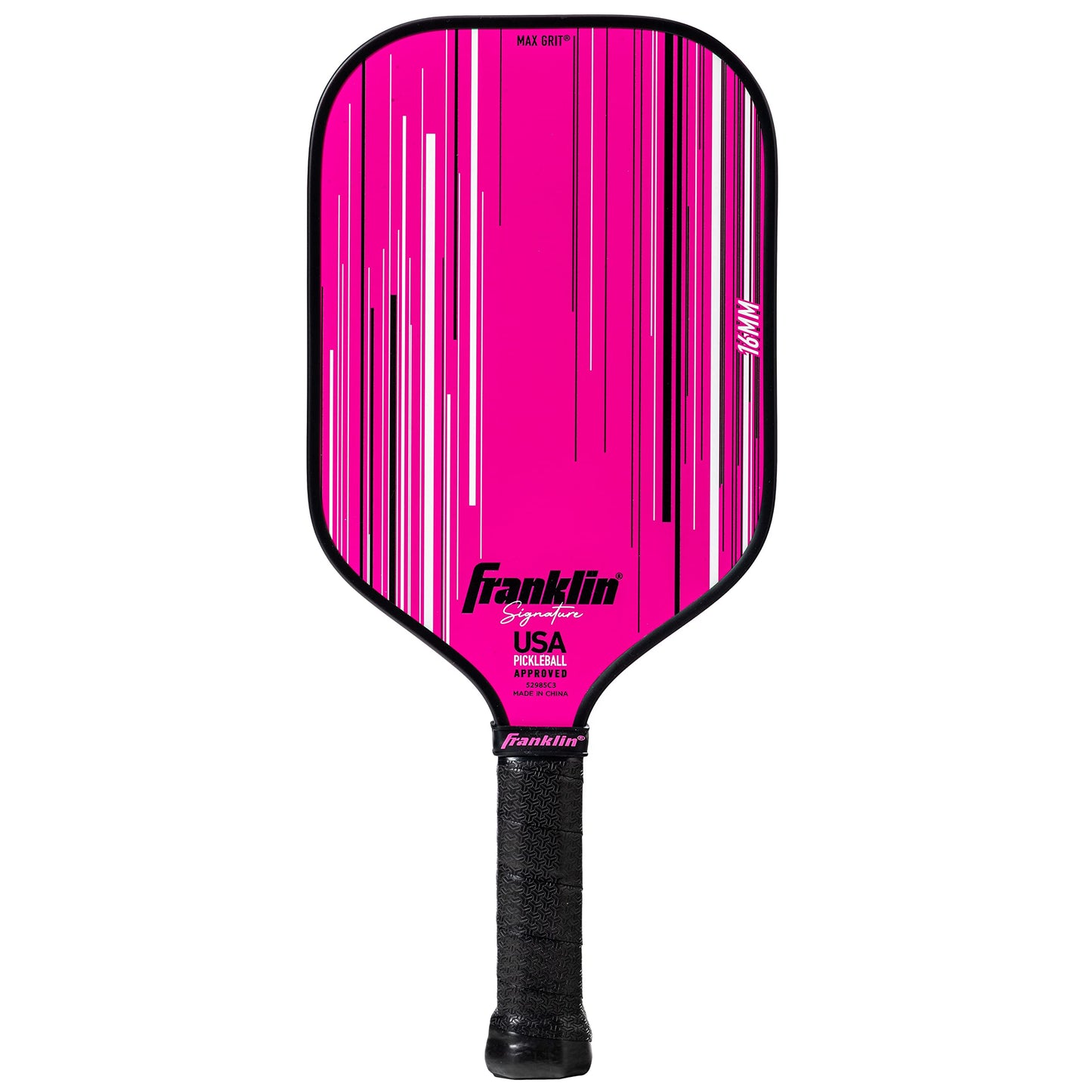 Franklin Sports Pro Pickleball Paddles - Signature Series Pro Pickleball Paddle with MaxGrit Surface - USA Pickleball (USAPA) Approved Tournament Pickleball Paddles - 13mm + 16mm Polypropylene Cores