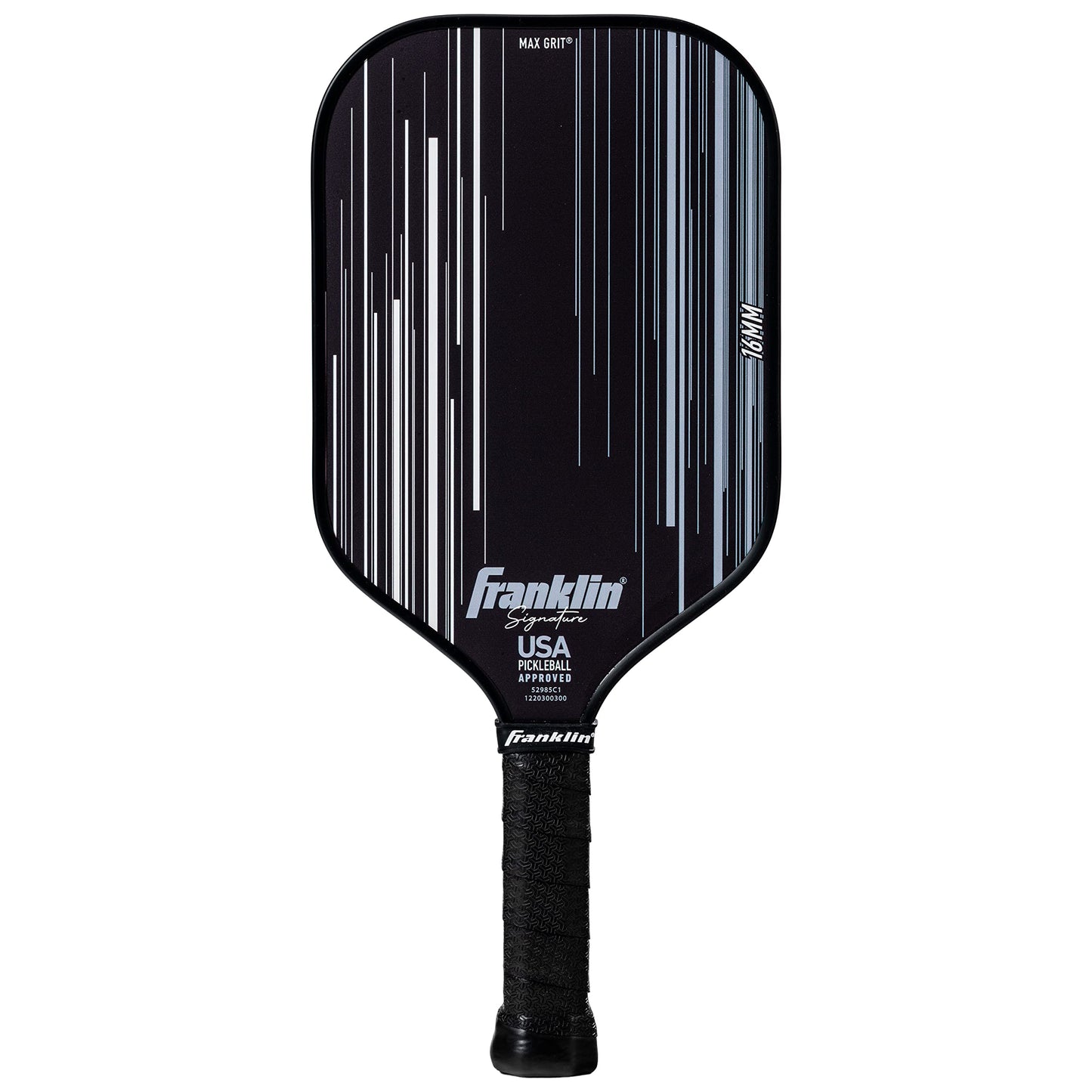 Franklin Sports Pro Pickleball Paddles - Signature Series Pro Pickleball Paddle with MaxGrit Surface - USA Pickleball (USAPA) Approved Tournament Pickleball Paddles - 13mm + 16mm Polypropylene Cores