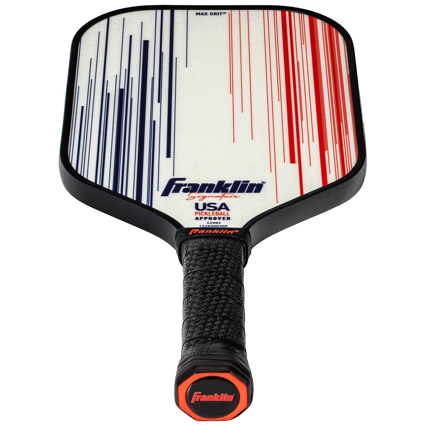 Franklin Sports Pro Pickleball Paddles - Signature Series Pro Pickleball Paddle with MaxGrit Surface - USA Pickleball (USAPA) Approved Tournament Pickleball Paddles - 13mm + 16mm Polypropylene Cores