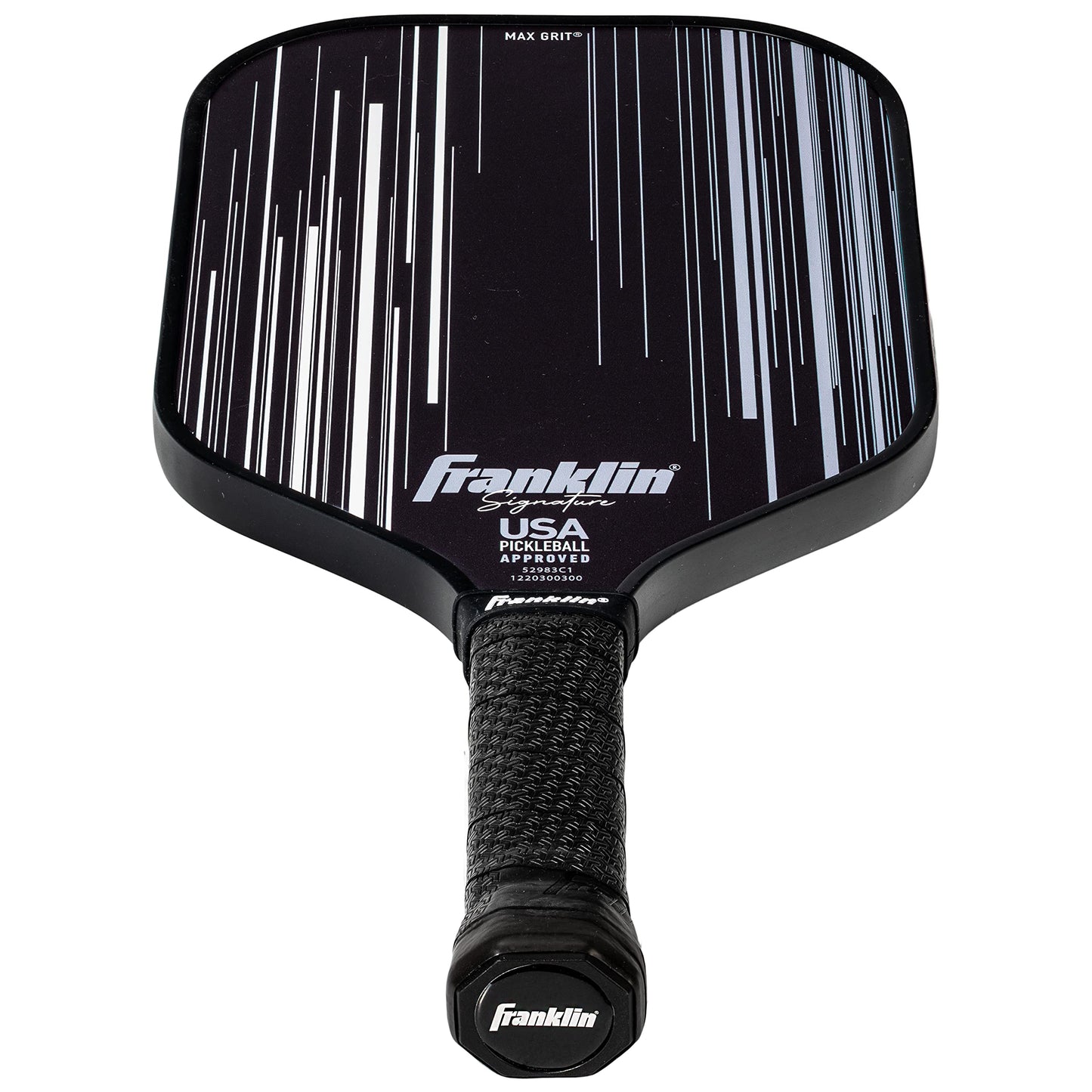 Franklin Sports Pro Pickleball Paddles - Signature Series Pro Pickleball Paddle with MaxGrit Surface - USA Pickleball (USAPA) Approved Tournament Pickleball Paddles - 13mm + 16mm Polypropylene Cores