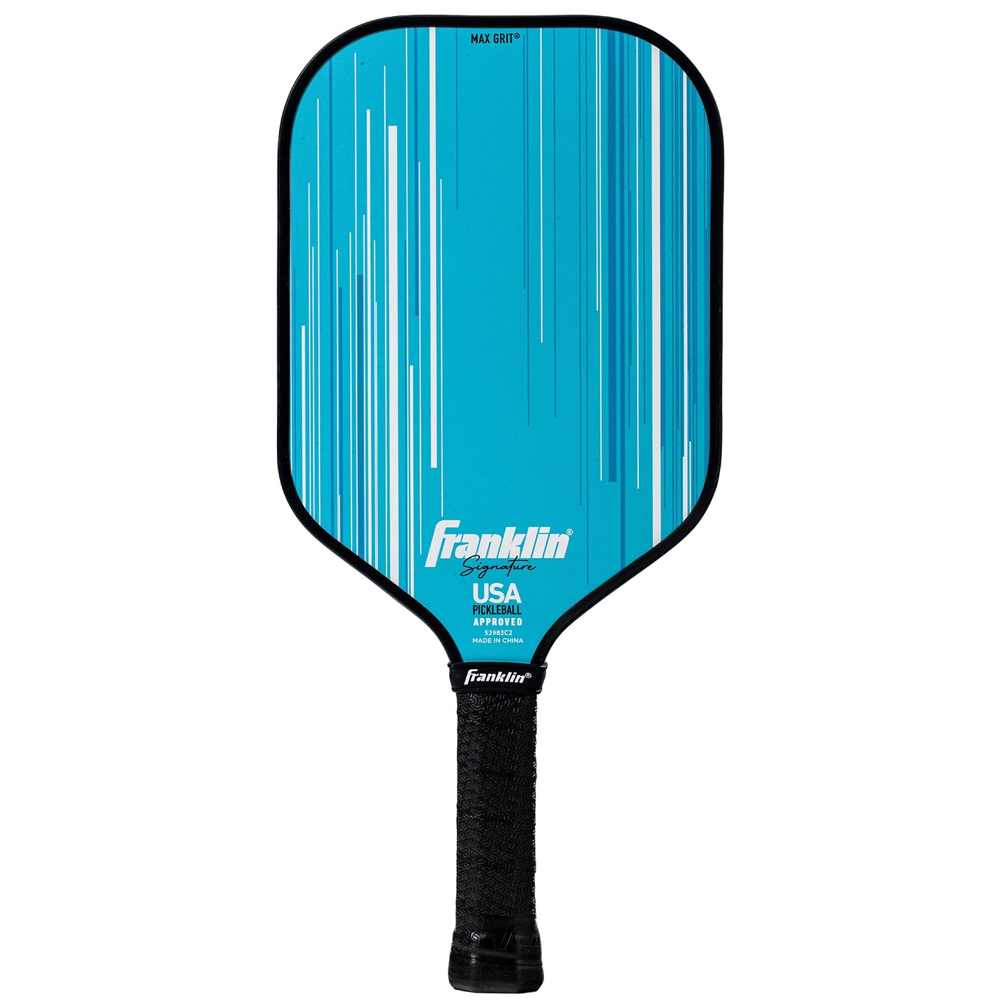 Franklin Sports Pro Pickleball Paddles - Signature Series Pro Pickleball Paddle with MaxGrit Surface - USA Pickleball (USAPA) Approved Tournament Pickleball Paddles - 13mm + 16mm Polypropylene Cores